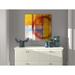Orren Ellis Parental Luxurious Canvas in Blue/Red/Yellow | 42 H x 42 W x 2 D in | Wayfair 06646351E12641D8991DBEA6FA2AA454