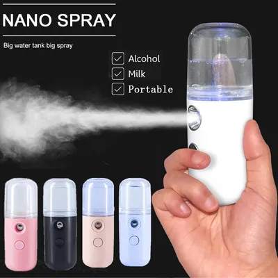 Humidificateur de visage en Spray outil de soins de la peau Nano brume hydratante Machine de
