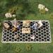 Outsunny Reversible Outdoor RV Rug, Patio Floor Mat, Plastic Straw Rug for Backyard, Deck, Picnic, Beach, Camping