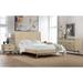 Baly 4-piece Acacia Queen Bedroom Set w/ Dresser and Nightstands