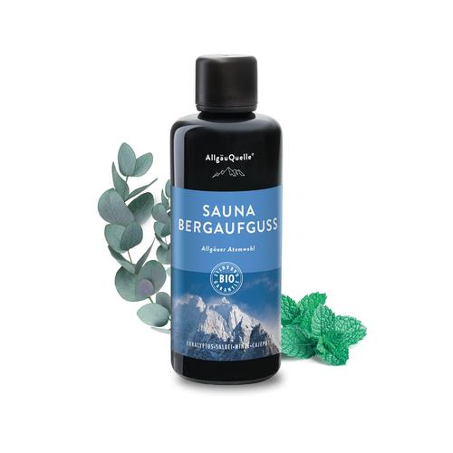 Sauna Aufguss Bio Bergaufguss Allgäuer Atemwohl 100 ml Ätherisches Öl
