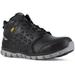 Reebok Sublite Cushion Work Shoe Athletic Mid Cut with Cushguard Internal Met Guard - Women's Black 11.5 Medium 690774456020