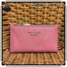 Kate Spade Bags | Kate Spade Leila Pebbled Leather Small Slim Bifold Wallet, Pomegranate | Color: Pink | Size: Os