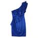 Jessica Simpson Dresses | Jessica Simpson Royal Blue Ruffle One Shoulder Evening Dress | Color: Blue | Size: 8