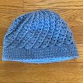 American Eagle Outfitters Other | American Eagle Outfitters Hand Knit Beanie | Color: Blue | Size: Os