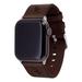 Brown Chicago White Sox Leather Apple Watch Band