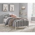 Signature Design by Ashley Trentlore Platform Bed Metal in White | 40.5 H x 41.5 W x 78 D in | Wayfair B076-671