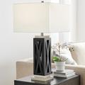 Lite Source Ravenswood 28 1/2" Brush Dark Brown Wood Table Lamp