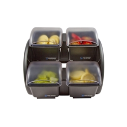 San Jamar Dome Stacker 2/2 Mini Dome - BDS2401NL Image
