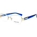 Michael Kors Accessories | New Michael Kors Half Rim Eyeglasses Women's Metal Silver Mk7008 1079 53 17 135 | Color: Blue/Silver | Size: 53-17-135