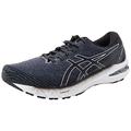 ASICS Men's Gt-2000 10 Running Shoe, Black White, UK 11