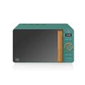 Swan SM22036LGREN Nordic LED Digital Microwave with Glass Turntable, 6 Power Levels & Defrost Setting, 20L, 800W, Green