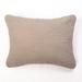 Amity Home Barlona Ash Grey Linen Pillow Sham 100% Linen | 20 H x 26 W x 1 D in | Wayfair CC924WGSS