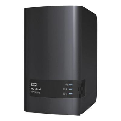 Externe Festplatte »MyCloud EX2 Ultra NAS« 4 TB schwarz, WD, 9.9x17.1x15.5 cm