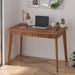 39.4"W Classic Home Office Desk, Writing Desk With Drawers