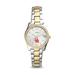 Women's Fossil Houston Cougars Scarlette Mini Two-Tone Stainless Steel Watch