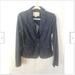 Anthropologie Jackets & Coats | Anthropologie Denim Jacket Pilcro & The Letterpress Dark Blue Blazer Size S | Color: Blue | Size: S