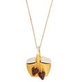 Kate Spade Jewelry | Kate Spade Gold Picnic Basket Strawberry Long Pendant Statement Necklace | Color: Gold | Size: Os