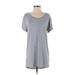 Sunny Girl Casual Dress: Gray Dresses - Women's Size Small