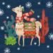 The Holiday Aisle® Lovely Llamas IV Christmas Canvas in Green | 12 H x 12 W x 1.25 D in | Wayfair 33E30DE1D6D7405684C5503AE68023C2