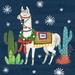 The Holiday Aisle® Lovely Llamas V Christmas Canvas | 30 H x 30 W x 1.25 D in | Wayfair 3949A64170464AEBB08D36F710947700