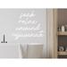 Trinx Soak Relax Unwind Rejuvenate Cursive Wall Decal Vinyl in White | 18 H x 20 W in | Wayfair 5DEC551CD8114EE49B88555E01436AFB