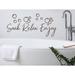 Trinx Soak Relax Enjoy Bubbles Cursive Wall Decal Vinyl in Brown | 8 H x 18 W in | Wayfair DC358854C4C24B14B3B8F3E71C263FB9