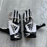 Adidas Other | Football Adidas Gloves | Color: Black/White | Size: Os
