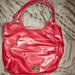 Nine West Bags | Free W/Purchase Nine West Red Leather Shoulder Bag | Color: Red | Size: Os