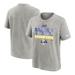 Preschool Nike Heathered Gray Los Angeles Rams Super Bowl LVI Champions Locker Room Trophy Collection T-Shirt