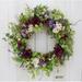 Primrue 24" Foam Wreath in Indigo | 24 H x 24 W x 5 D in | Wayfair 0E975C3439464D5BB2B45362591E1362