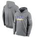 Men's Nike Heathered Charcoal Los Angeles Rams Super Bowl LVI Champions Locker Room Trophy Collection Pullover Hoodie