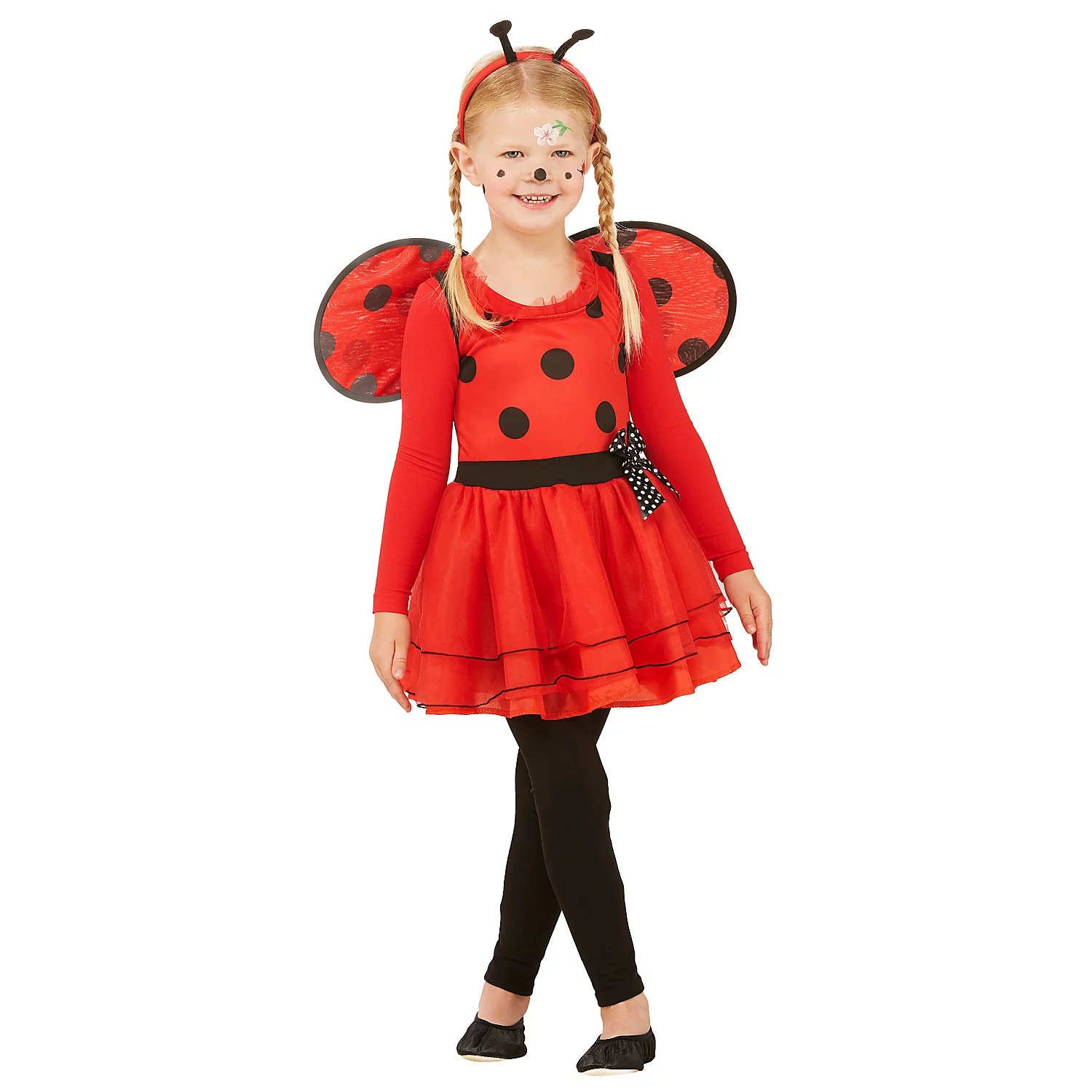 Robe coccinelle "pois" pour enfants