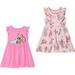 Disney Dresses | Disney Girls 2 Pack Princess Dresses Pink 5 | Color: Pink/Purple | Size: 5g