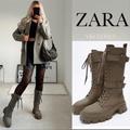 Zara Shoes | Laced Boot || Blogger Fav | Color: Green | Size: Various