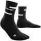 CEP Damen The Run Compression Mid-Cut Socken (Größe 40 , schwarz)