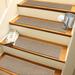 Brown 0.25 x 30 W in Stair Treads - Matterly WaterHog Squares 8.5 in. x 30 in. Indoor Outdoor Stair Treads Polyester | 0.25 H x 30 W in | Wayfair