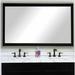 Rosdorf Park Grice Modern & Contemporary Bathroom/Vanity Mirror Wood in Brown | 30 H x 75.5 W x 1.25 D in | Wayfair