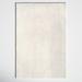 White 108 x 72 x 0.59 in Area Rug - Birch Lane™ Alvina Solid Machine Washable Shag Area Rug Polyester | 108 H x 72 W x 0.59 D in | Wayfair