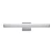 Wade Logan® Aylor 1-Light Dimmable LED Bath Bar in Gray | 4.75 H x 24 W x 4.75 D in | Wayfair CC0BF8B8874A44018A8F42F905534A74