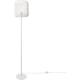 Paco Home - Lampadaire moderne salon chambre aspect rotin boho corbeille lampadaire E27 Un Pied