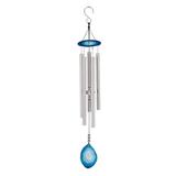 Regal Art & Gift 13024 - 32" Blue Agate Aluminum/Steel/Acrylic Bird Chime