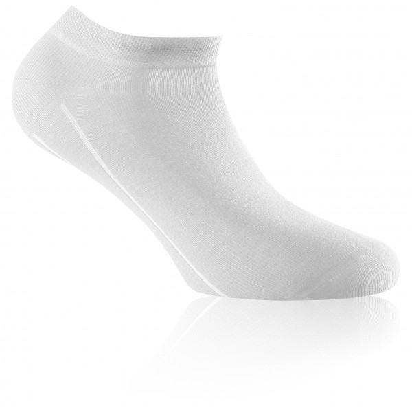 Rohner - Basic Sneaker Bamboo 3er Pack - Multifunktionssocken 35-38 | EU 35-38 grau/weiß