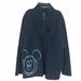 Disney Tops | Disney Mickey Pullover Sweatshirt Embroider | Color: Blue | Size: L