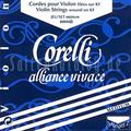 Corelli Saiten Violine Alliance Satz mit Kugel Medium 800MB