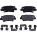 2014-2016 Kia Forte Koup Rear Brake Pad Set - API