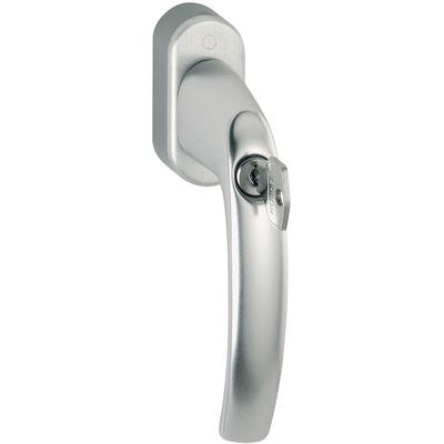 Hoppe - Fenstergriff atlanta sperrbar Secustik, Aluminium silber eloxiert Image