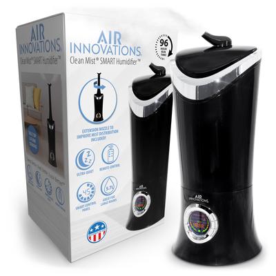 Air Innovations MH-701BA Ultrasonic Cool Mist Aromatherapy Humidifier, Black - 3.83