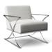 Bernhardt Exuma Patio Chair w/ Cushions in Gray | 31 H x 27 W x 31.5 D in | Wayfair O6823_6503-010