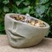 Campania International Faccia Concrete Fountain | 7 H x 11.5 W x 11.5 D in | Wayfair FT-391-NN